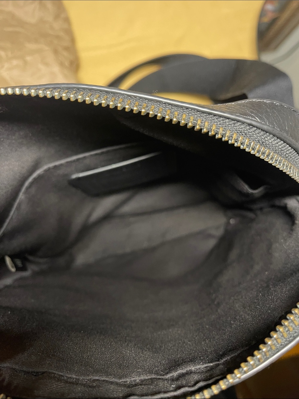 Coach Men’s Houston Black Pebbled Leather Flight Crossbody Bag - Picture 11 of 16